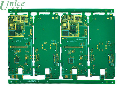 Six layer mobile phone board